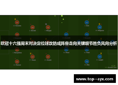 欧冠十六强周末对决定位球攻防成阵容走向关键细节胜负风向分析