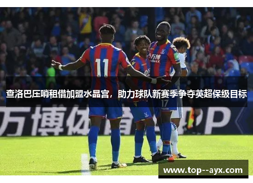查洛巴压哨租借加盟水晶宫，助力球队新赛季争夺英超保级目标